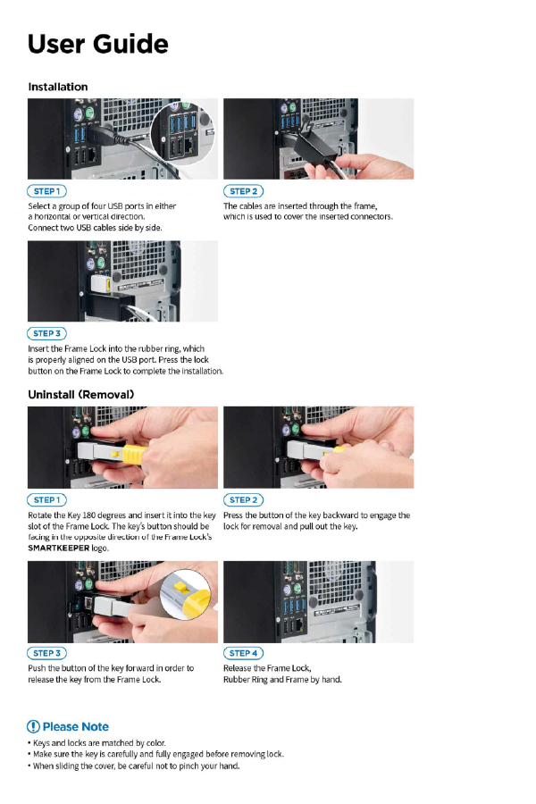 SmartKeeper Keyboard & Mouse Lock | Essential – Physical USB Peripheral Security - Image 3