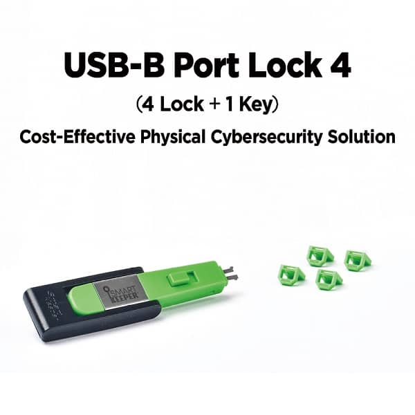 Smart Keeper USB-B Port Locks With Key | Computer Security