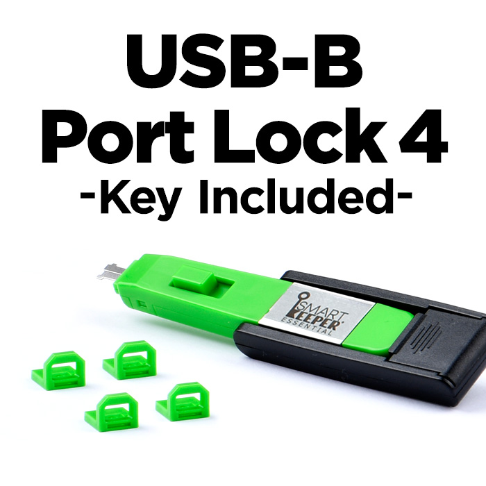 Smart Keeper USB-B Port Locks with Key | Buy |