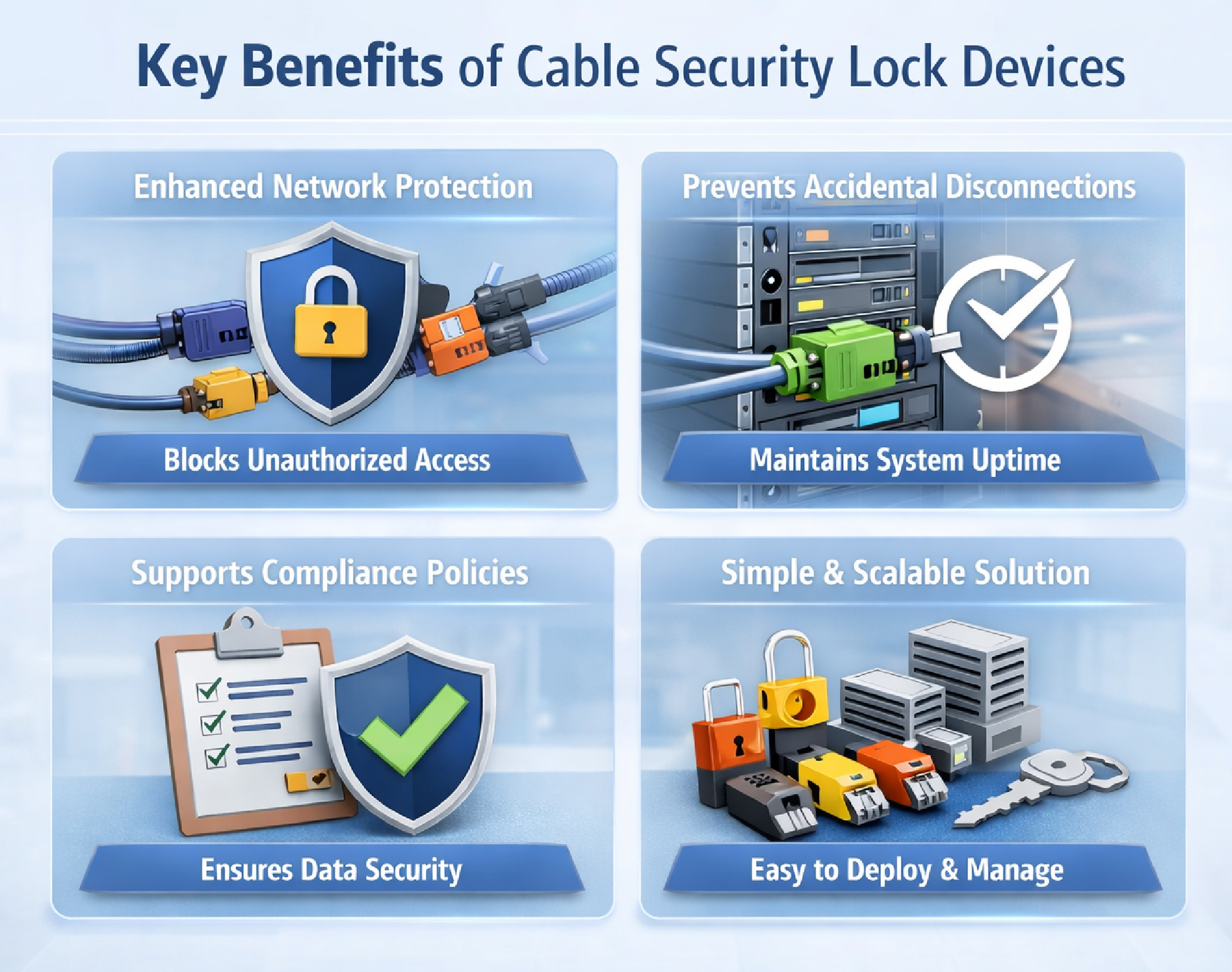 Cable Security Lock Devices